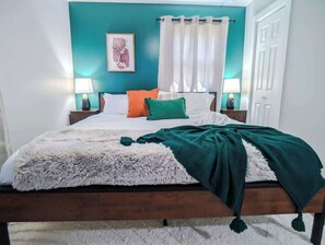 3 habitaciones, tabla de planchar con plancha, cuna de viaje y wifi 