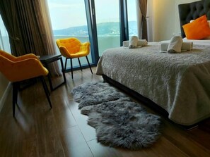 1 غرفة نوم ومكواة/لوح كي وواي فاي وملاءات أسرّة