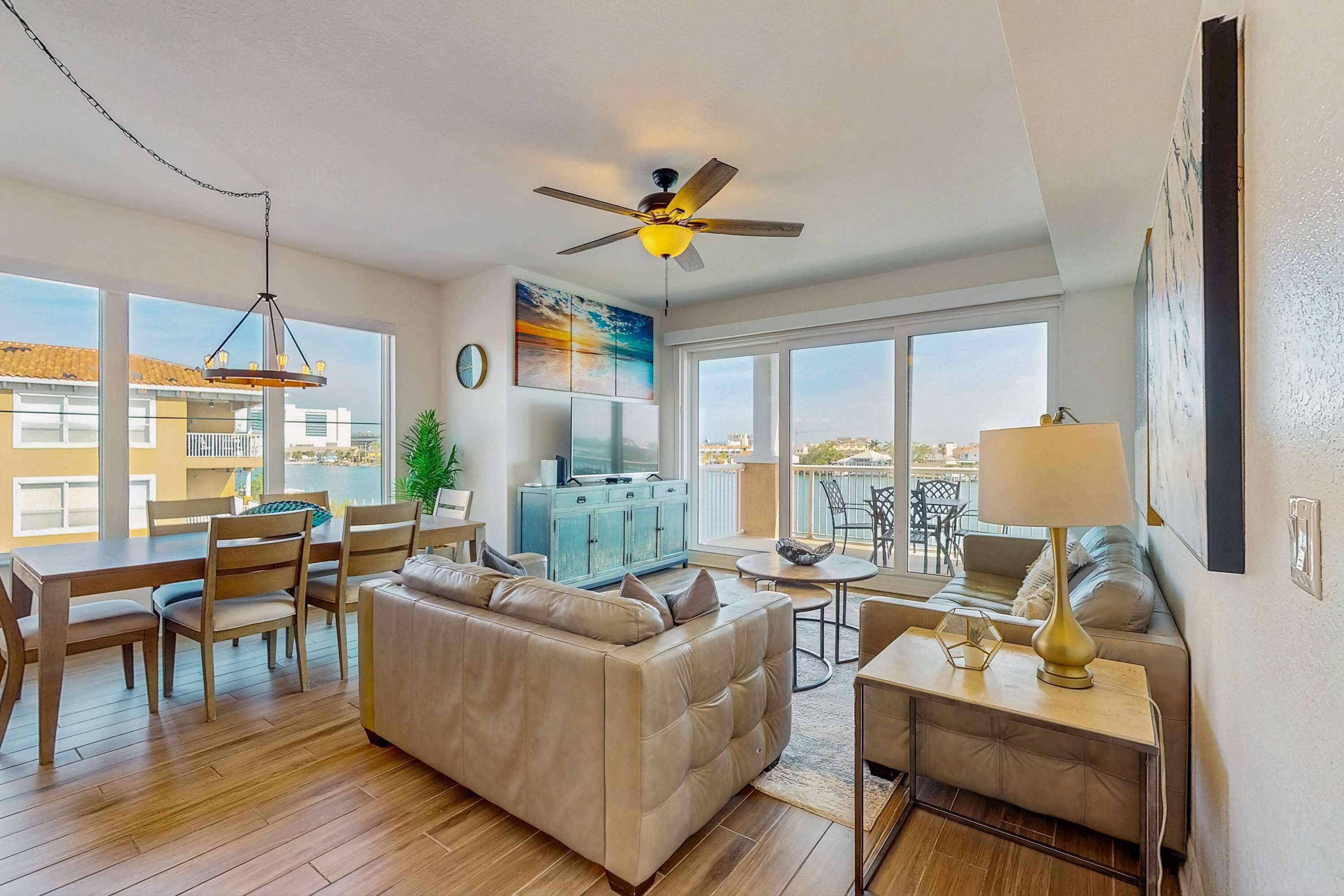 Televisie en een kantoor