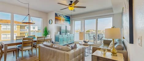 Televisie en een kantoor