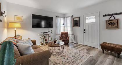 Pony Express 1BR | Pets OK + Laundry | Blue Door