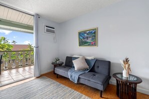 Leilighet, 1 dobbeltseng (Kona Islander Inn#305) | Oppholdsområde