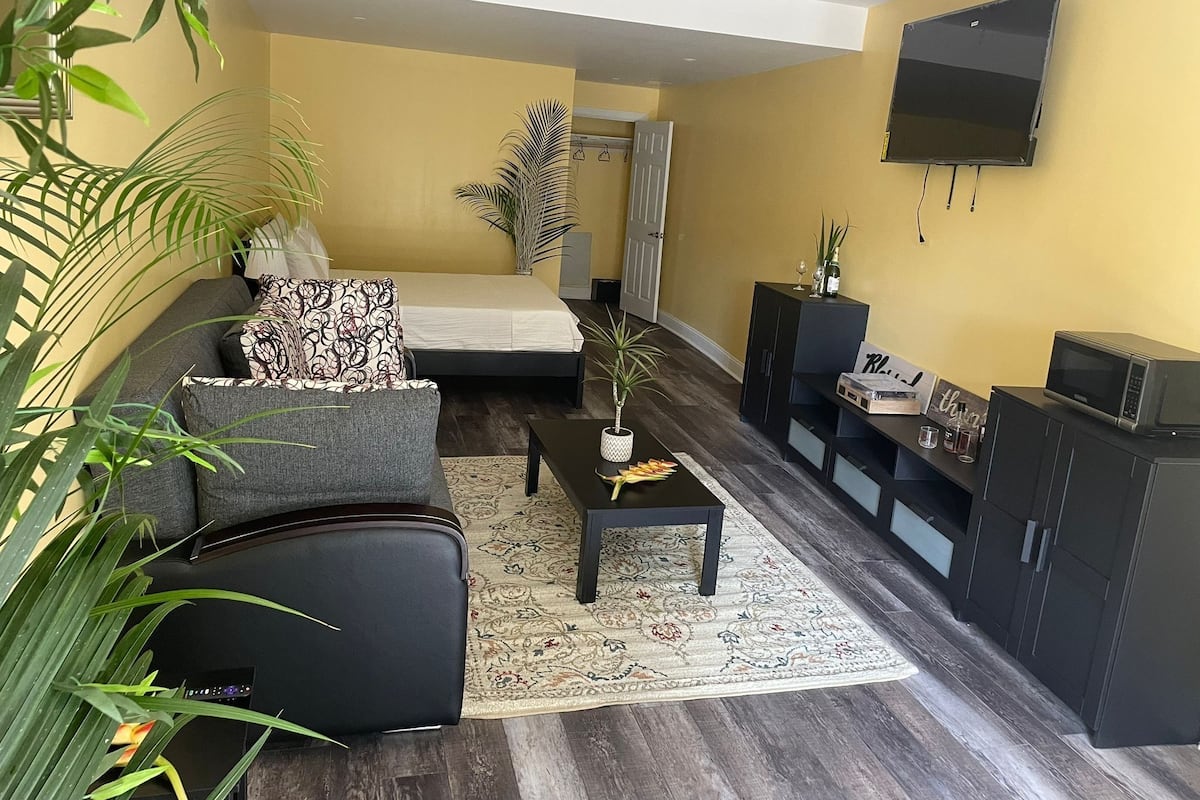 Comfort Studio Suite, 1 Queen Bed, Balcony, Pool View