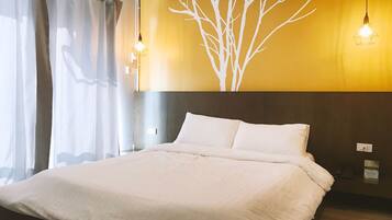 Standard Double Room, Balcony, City View | Desk, laptop workspace, free WiFi