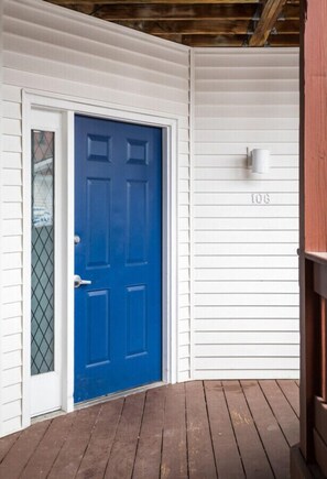 Exterior detail - Coastal Serenity 108 Beachfront Condo Near Downtown (Traverse City)