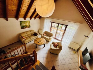 Living area - Ins Scholze large vacation apartment (Rimbach)