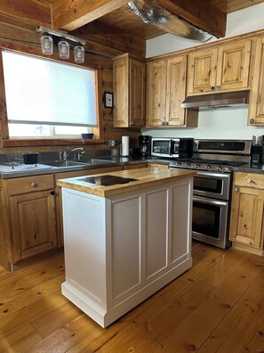 Microwave, oven, stovetop