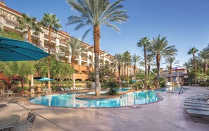 3 outdoor pools