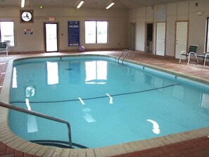 Indoor pool, outdoor pool