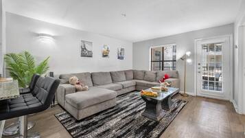 Smart TV, ping pong, books