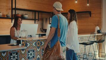 Borne des arrivées/des départs