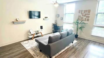 Televisie en een kantoor