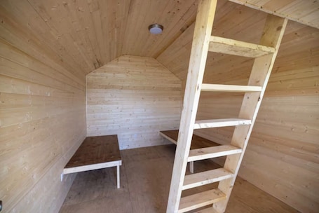 Sauna. End of Stampede -Dry Cabin