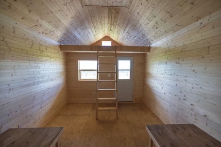 Interior. End of Stampede -Dry Cabin