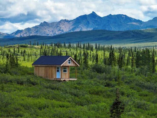 End of Stampede -Dry Cabin