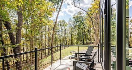 Nordic Nook: Scandinavian Forest Escape + EV charger