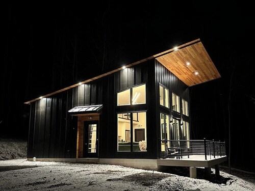 Nordic Nook: Scandinavian Forest Escape + EV charger