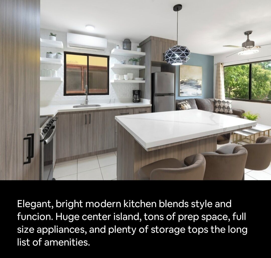 Mikrobølgeovn, ovn, kokeplater og oppvaskmaskin