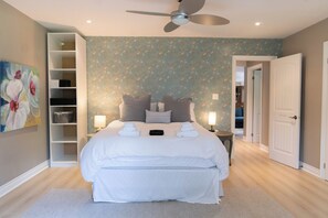 2 habitaciones, cuna de viaje, wifi gratis y ropa de cama 