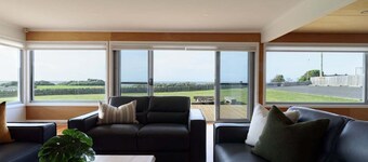 Oceanfront Escape with Fire Pit & Coastal Views