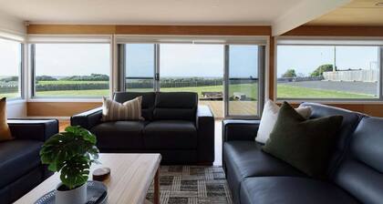 Oceanfront Escape with Fire Pit & Coastal Views