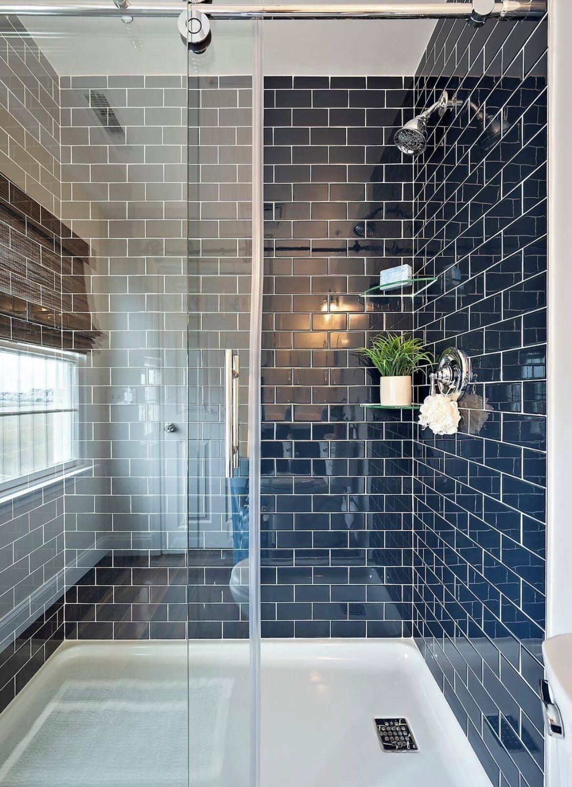 Shower, towels