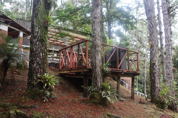 Terrain de l’hébergement 