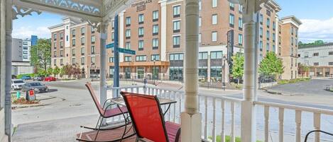 Vista desde la propiedad