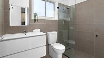 Towels, soap, toilet paper