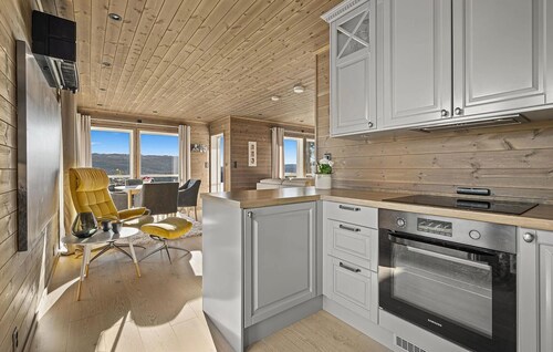 Beautiful home in Sannidal with lake view