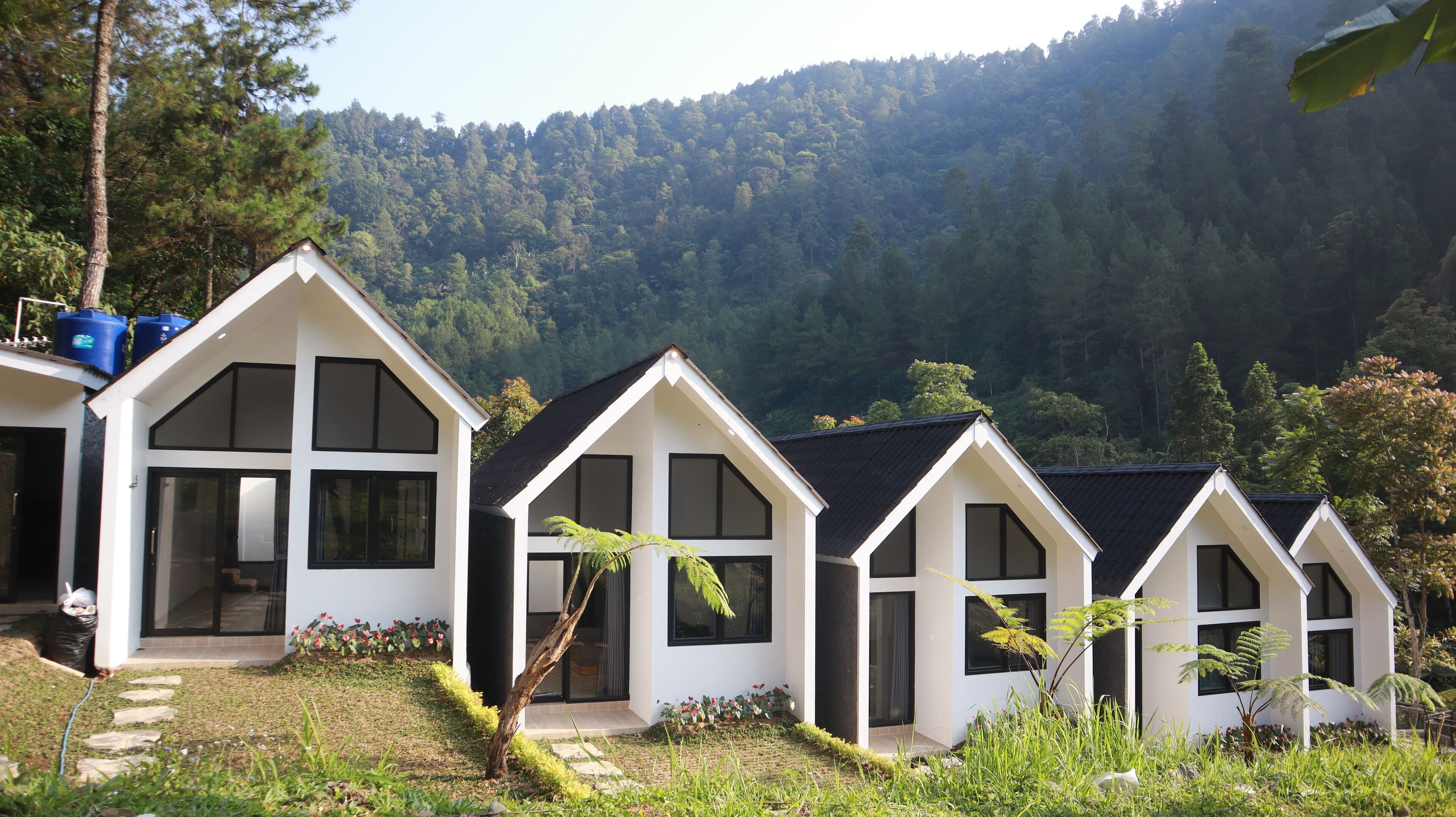 Deluxe-Ferienhaus, Bergblick