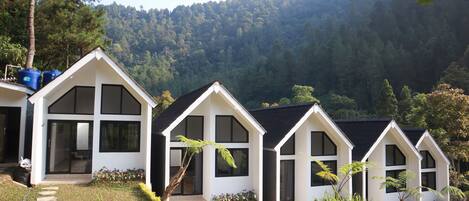 Deluxe-feriehus - bjergudsigt | Arbejdsområde til bærbare computere, gratis Wi-Fi