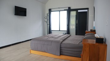 Cabaña Deluxe, vistas a la montaña | Espacio para trabajar con un portátil y wifi gratis