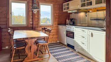 Fridge, stovetop, coffee/tea maker