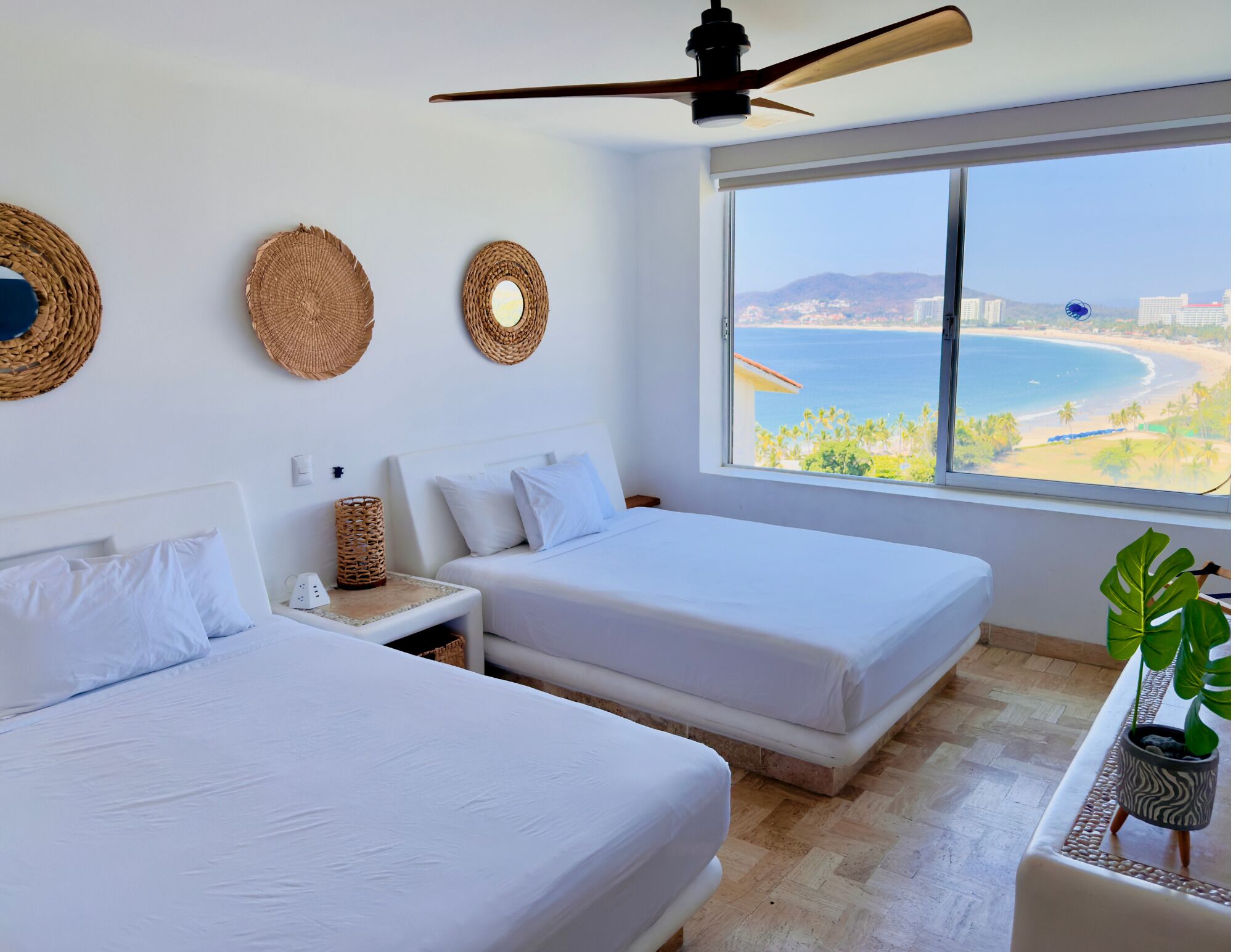 1 غرفة نوم ومكواة/لوح كي وخدمة الإنترنت وملاءات أسرّة