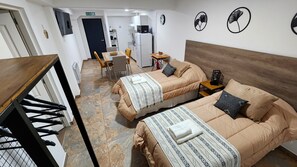 Apartamento conforto | Cofres nos quartos, Wi-Fi de cortesia