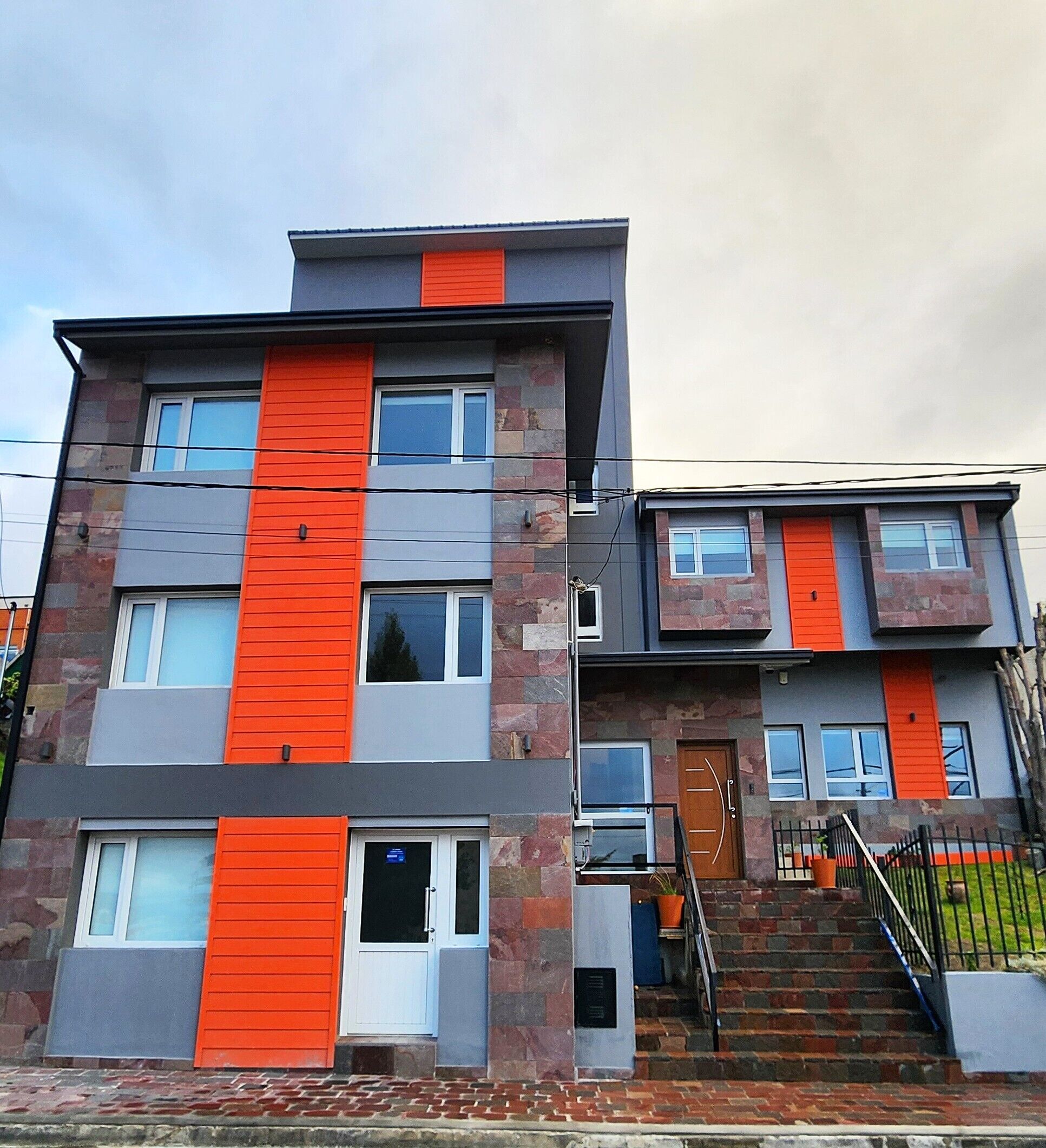 Façade de l’hébergement