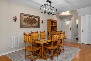 Dining - Coastal Retreat w/ Salt-Water Pool + Fire Pit (Wilmington)