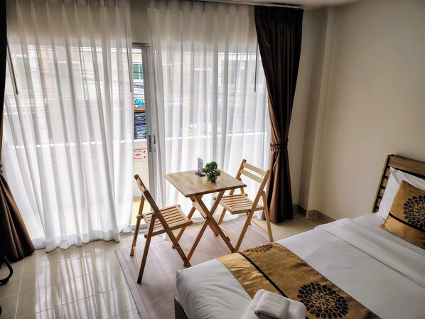 Classic Double Room, City View | In-room safe, desk, laptop workspace, free WiFi