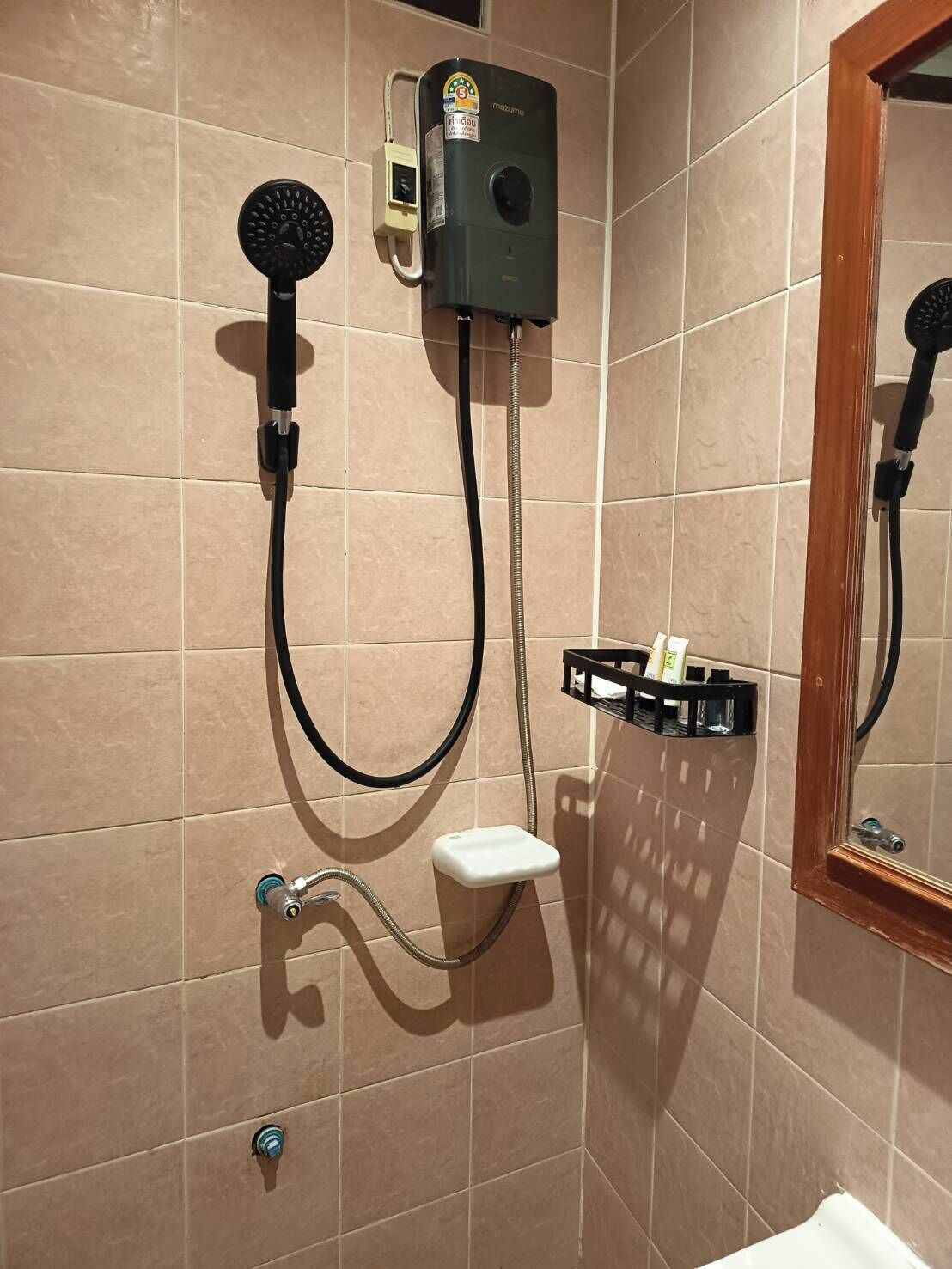 Gratis toalettartiklar, tvål, schampo och toalettpapper