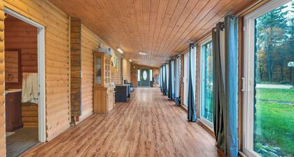 Nestled on 117 acres of Muskoka wilderness along the Kahshe River, GTA Cottage