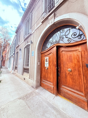 Façade de l’hébergement