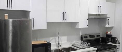 Microwave, oven, stovetop