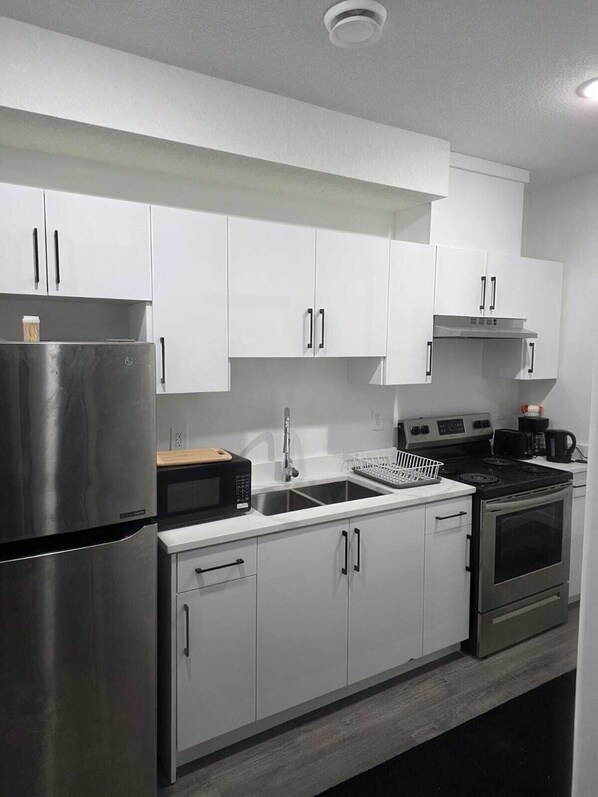 Microwave, oven, stovetop