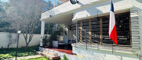 Façade de l’hébergement