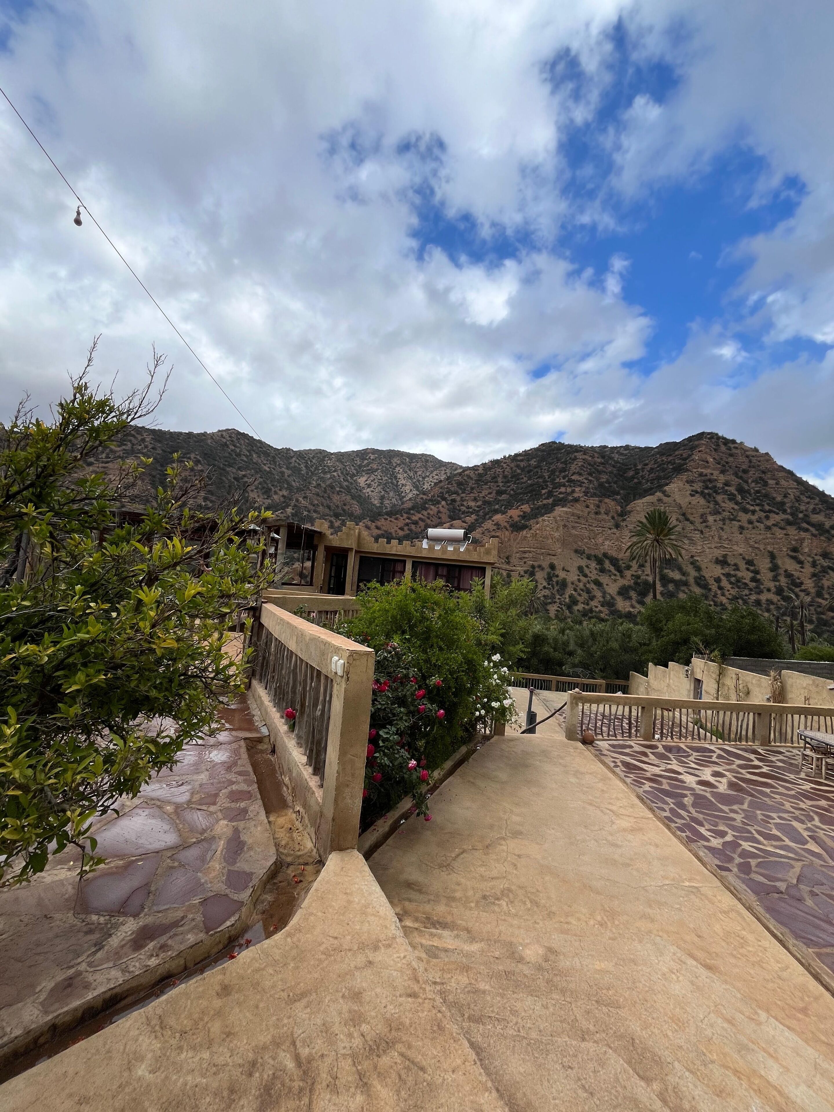 Façade de l’hébergement