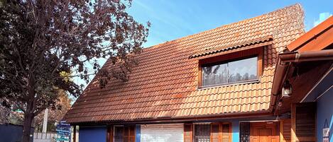 Voorkant van accommodatie