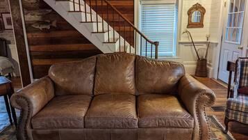 Smart-tv en een open haard