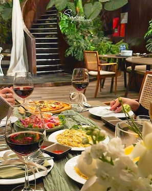 Servicio de comidas en la habitación