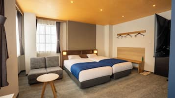 Free WiFi, bed sheets